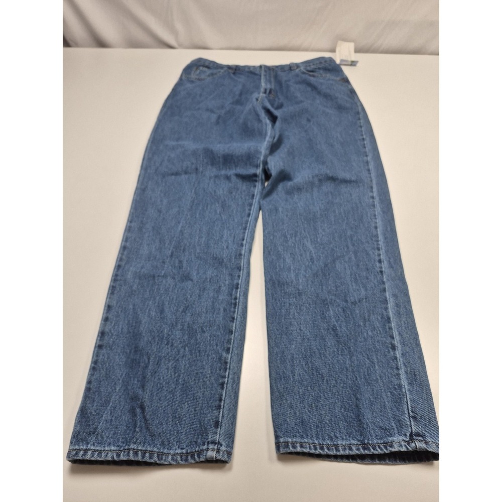 VTG Kings Bay Jeans Mens 38x30 Blue Relaxed Fit Straight Leg 5 Pocket Denim USA